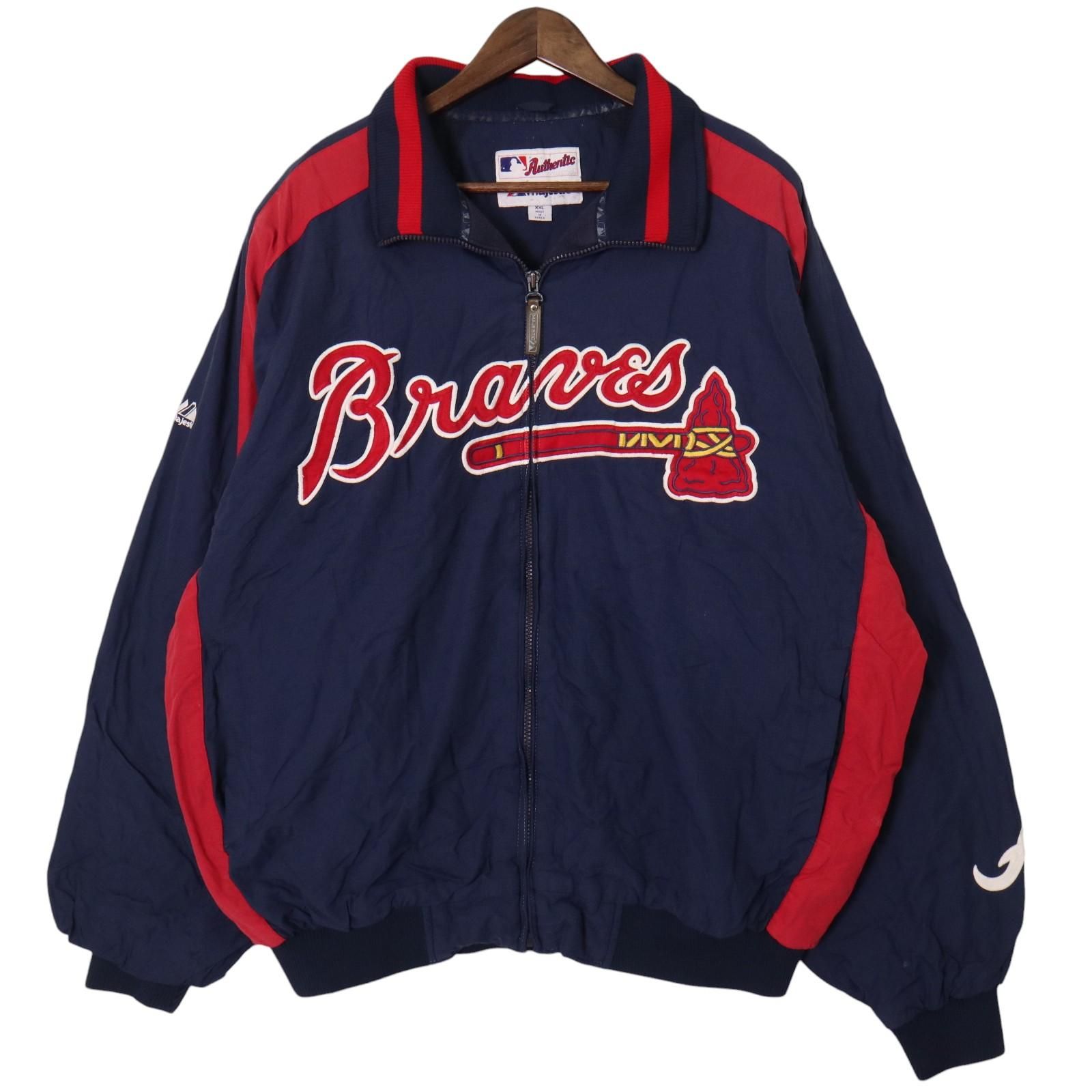 STARTER】80s MLB BRAVES ナイロンスタジャン A-3970 STARTER