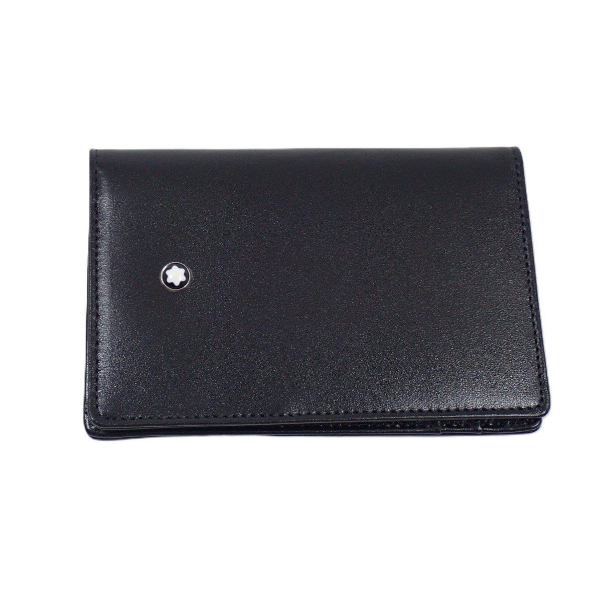 品 MONTBLANC モンブラン 名刺入れ カードケース ブラック U0014108 いおき質店
