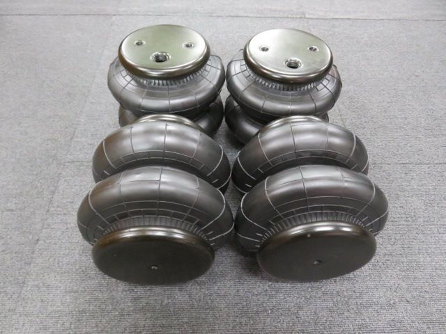 エアバック エアースプリング 1 2NPT 4個 エアサス ミニトラック ファイヤーストーンタイプ シボレーC1500 ダッジ カプリス インパラ D2600 244C