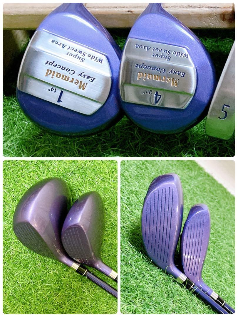 Callaway - キャロウェイ　ジェムズ　レディースゴルフ8本セット　カーボン　W　右利き用　キャディバッグ　ヘッドカバー　入門用　Callaway　GEMS Callaway - キャロウェイ ジェムズ レディースゴルフ8本セット