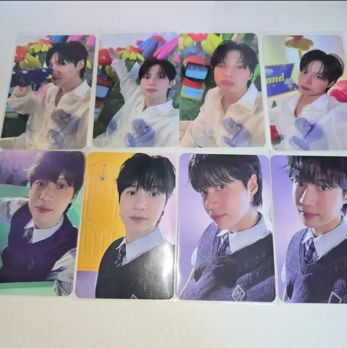 新品☆TAEMIN テミン SPAO 布団&ピローカバー　トレカ付　SHINee 公式 SPAOXSHINee テミンが用意した6v6ルームエディション7.18