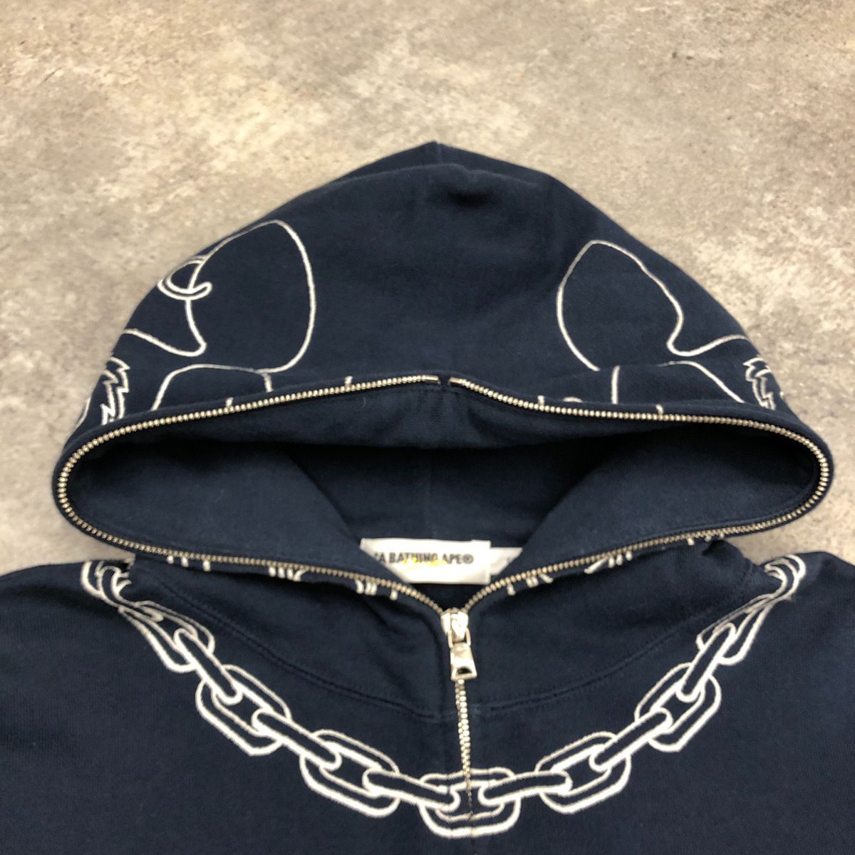 A BATHING APE アベイシングエイプ フルジップ フロントジップ 