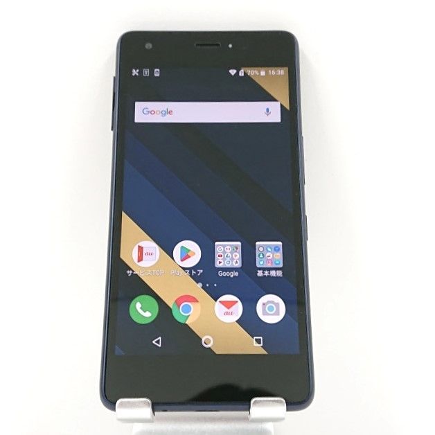 Qua phone QZ KYV44 au インディゴ 送料無料 本体 c06087