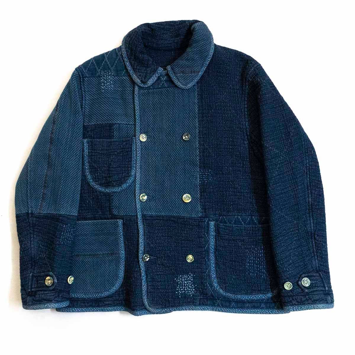 【極美品】PORTER CLASSIC【KENDO SASHIKO SHORT PEA COAT】L 剣道 刺し子 ピーコート ジャケット ポータークラシック 25020791