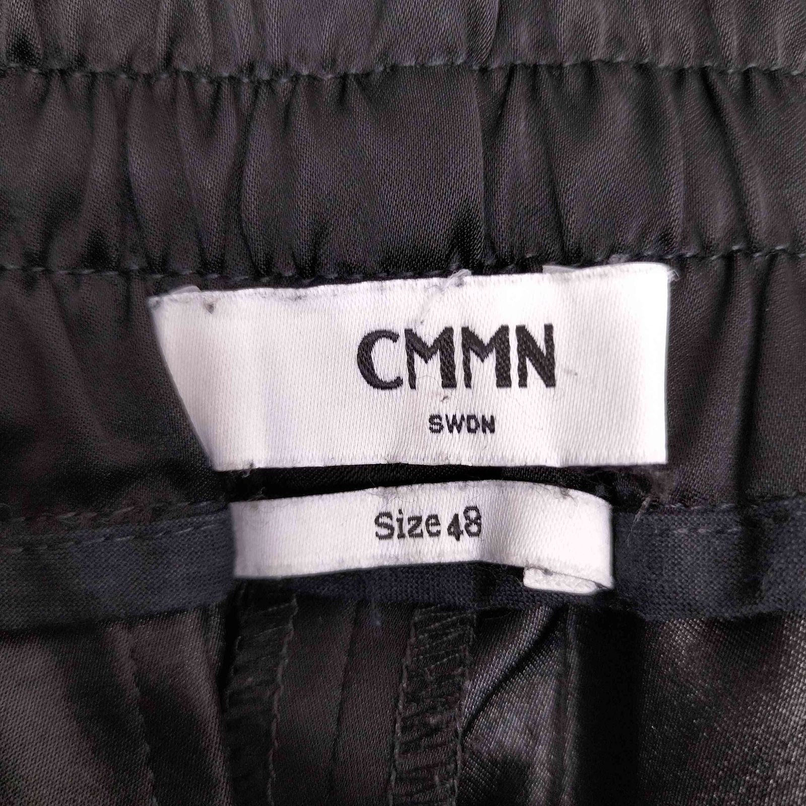 コモンスウェーデン CMMN SWDN BUCK TRACK PANTS サテントラックパンツ メンズ JPN：48