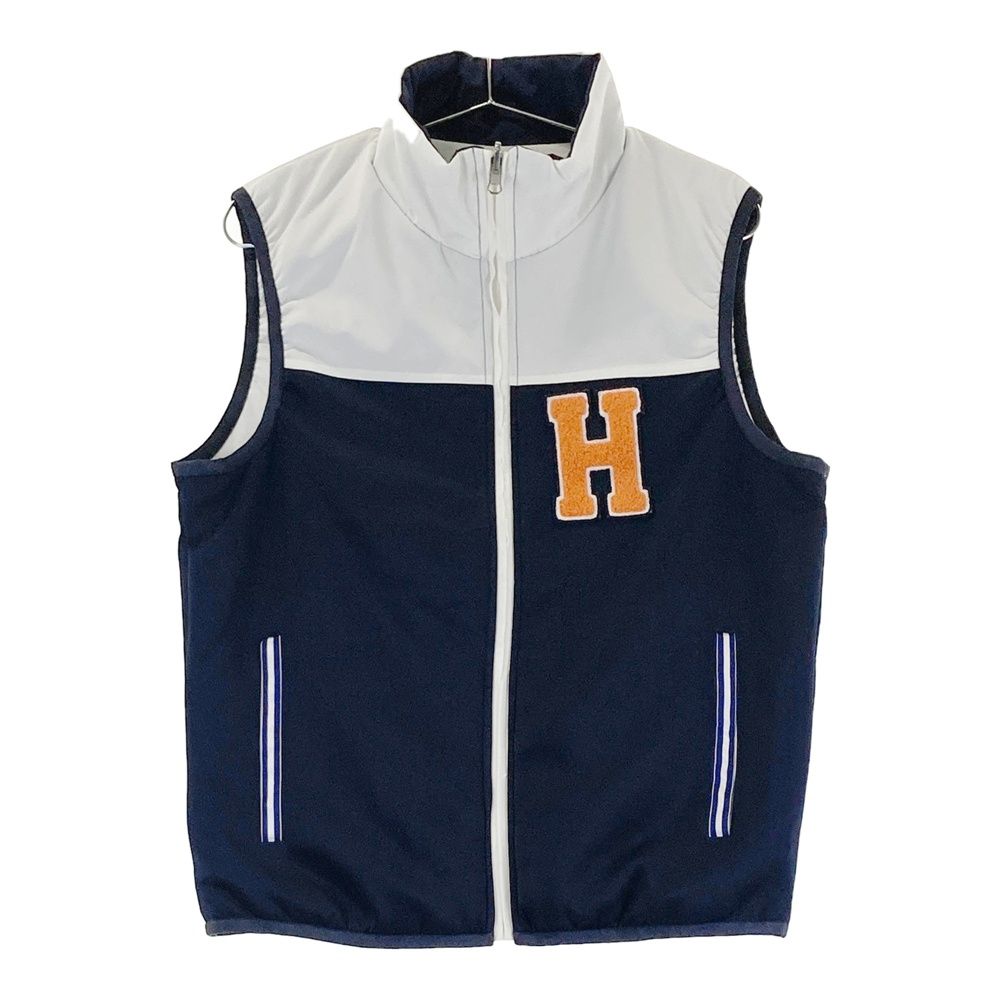 早い者勝ちの限定セール。 サイズ M TOMMY HILFIGER GOLF トミー ヒルフィガーゴルフ リバーシブル 中綿 ジップベスト ホワイト系 240101438658 ゴルフウェア メンズ ストスト 鮮烈な