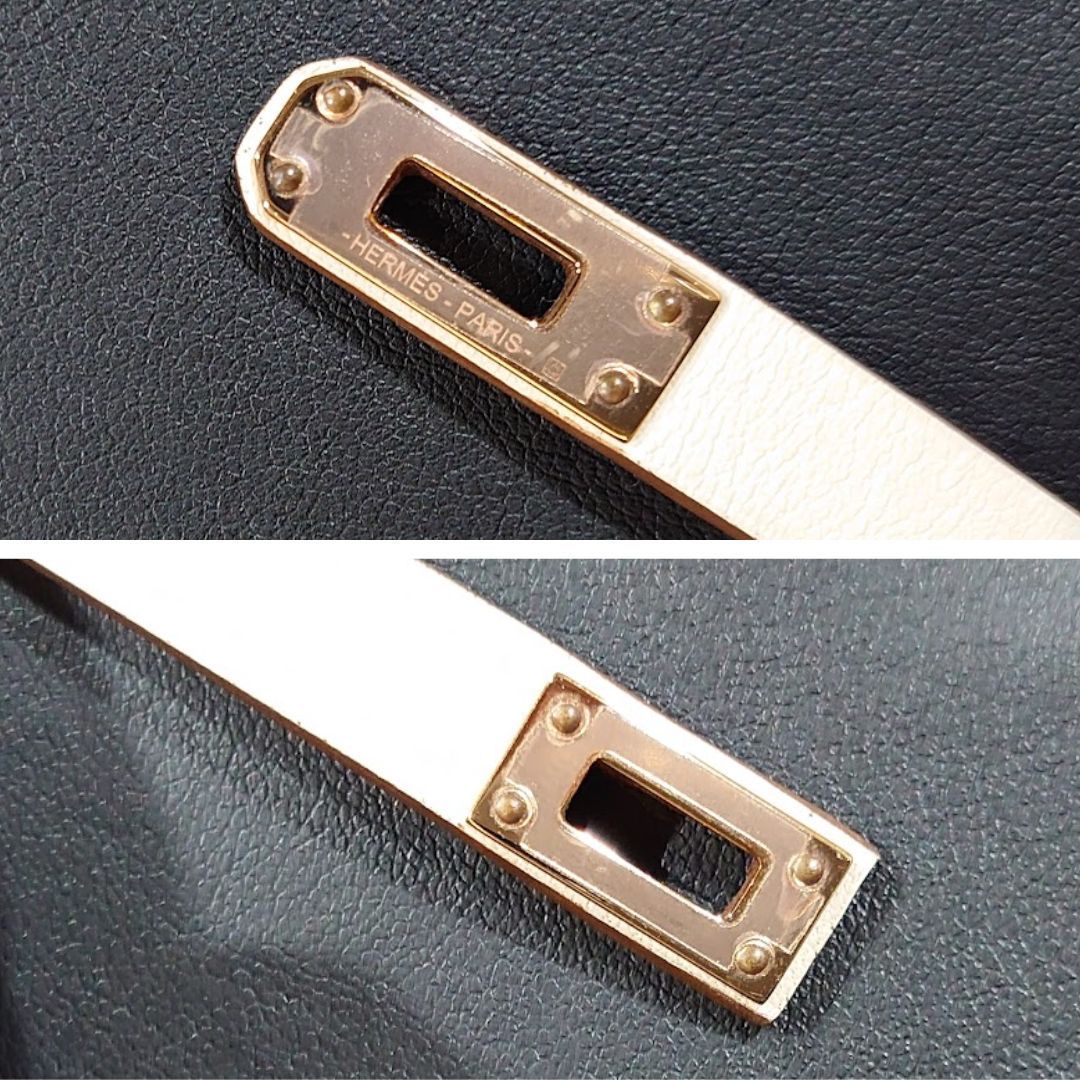 未使用】箱付 国内正規品 HERMES エルメス レザー ブレスレット