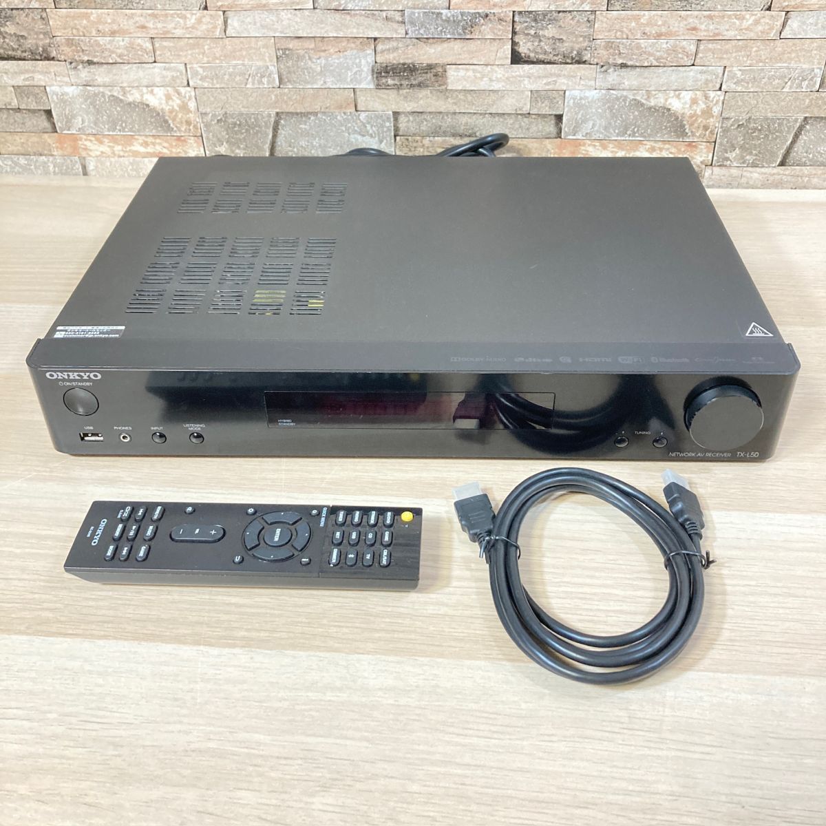 9200 動作品 ONKYO AVレシーバー TXL50B - メルカリ