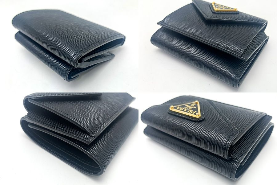 PRADA プラダ サフィアーノ トライアングル 財布 1MH021