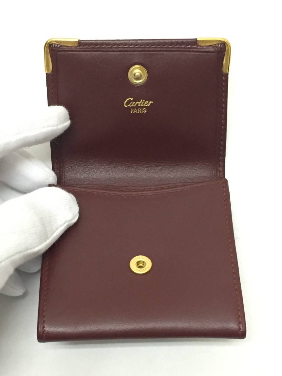 新品未使用！格安！Cartier カルティエ マストライン ボルドー
