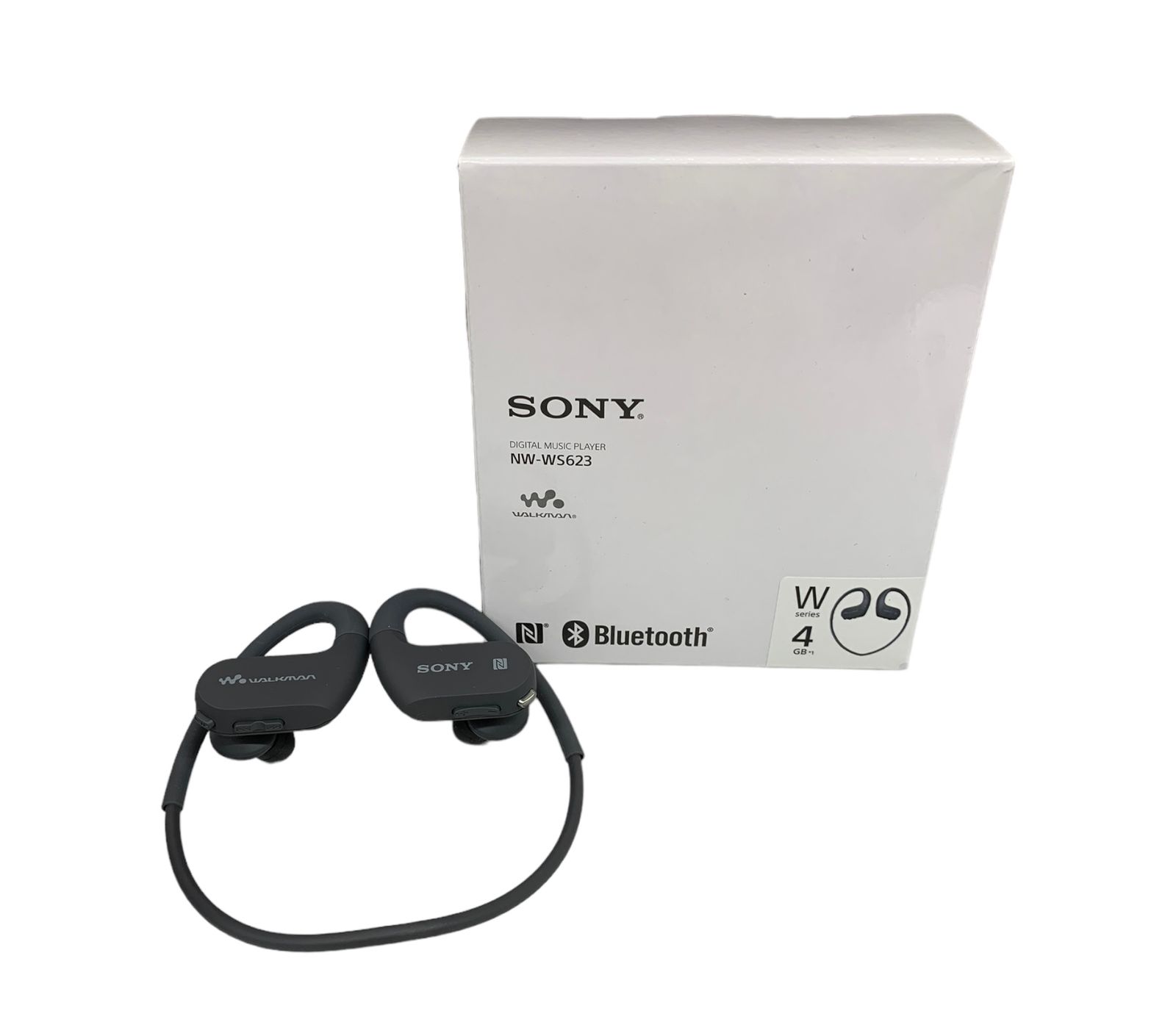 ソニー(SONY) ヘッドホン一体型ウォークマン ブルー NW-WS623 L - イヤホン