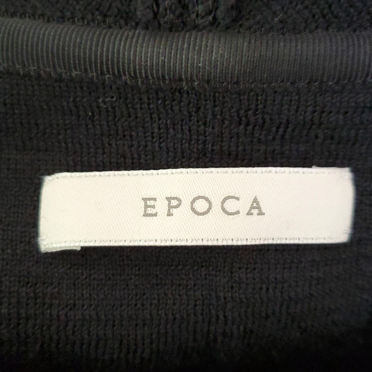 EPOCA(エポカ) コート サイズ40 M レディース美品 - 黒 長袖