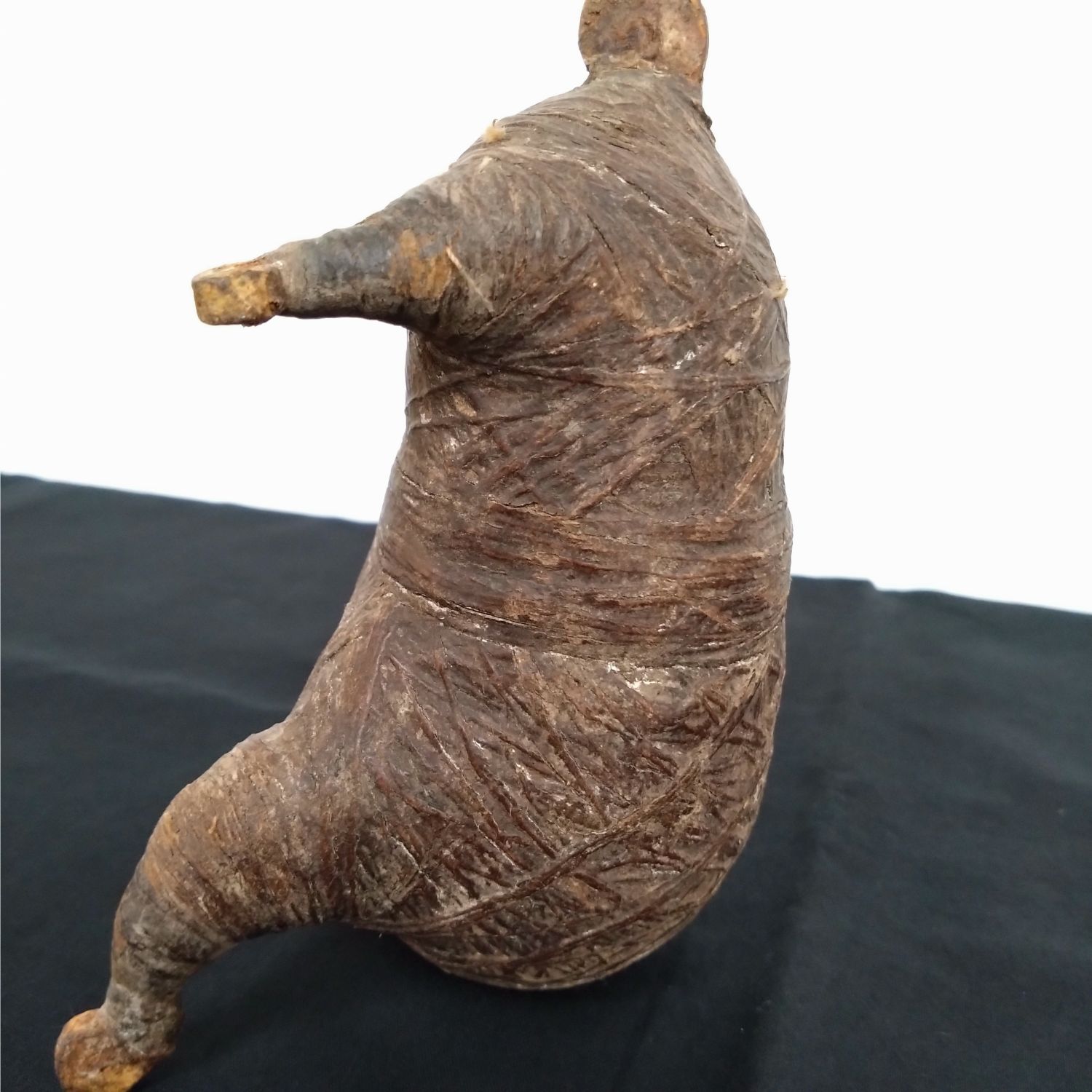 カメルーン マタカム族 儀式人形 安産祈願神像 14.2cm 古道具