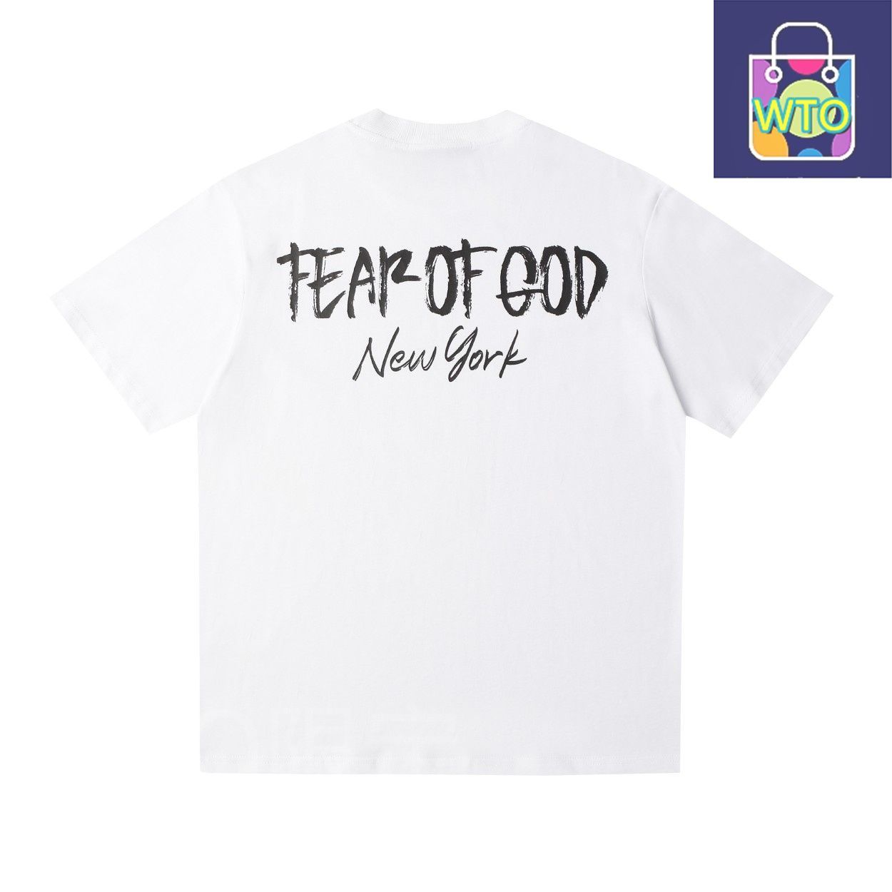 FOG FEAR OF GOD ESSENTIALS ニューヨーク プリントTシャツ -WT0輸入