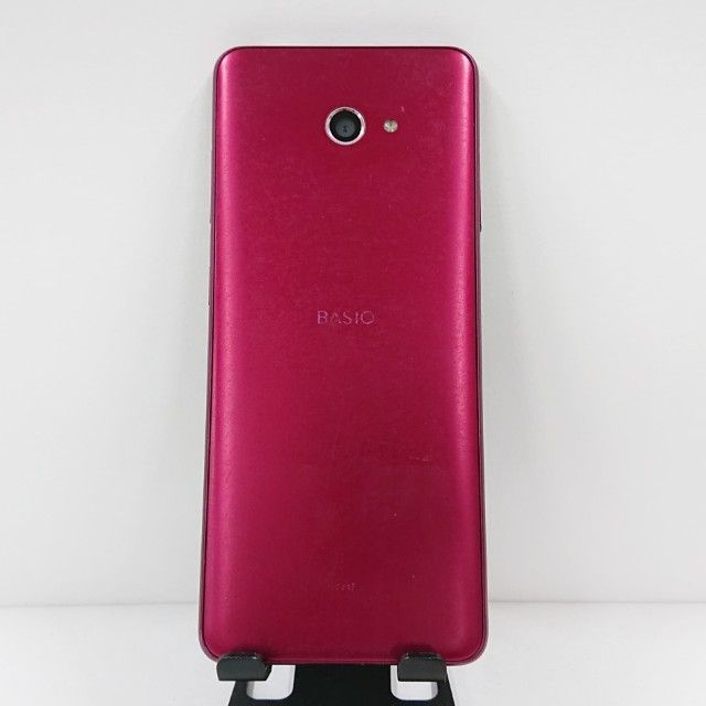BASIO4 KYOCERA BASIO4 au KYV47 ワインレッド SIMフリー ワインレッド