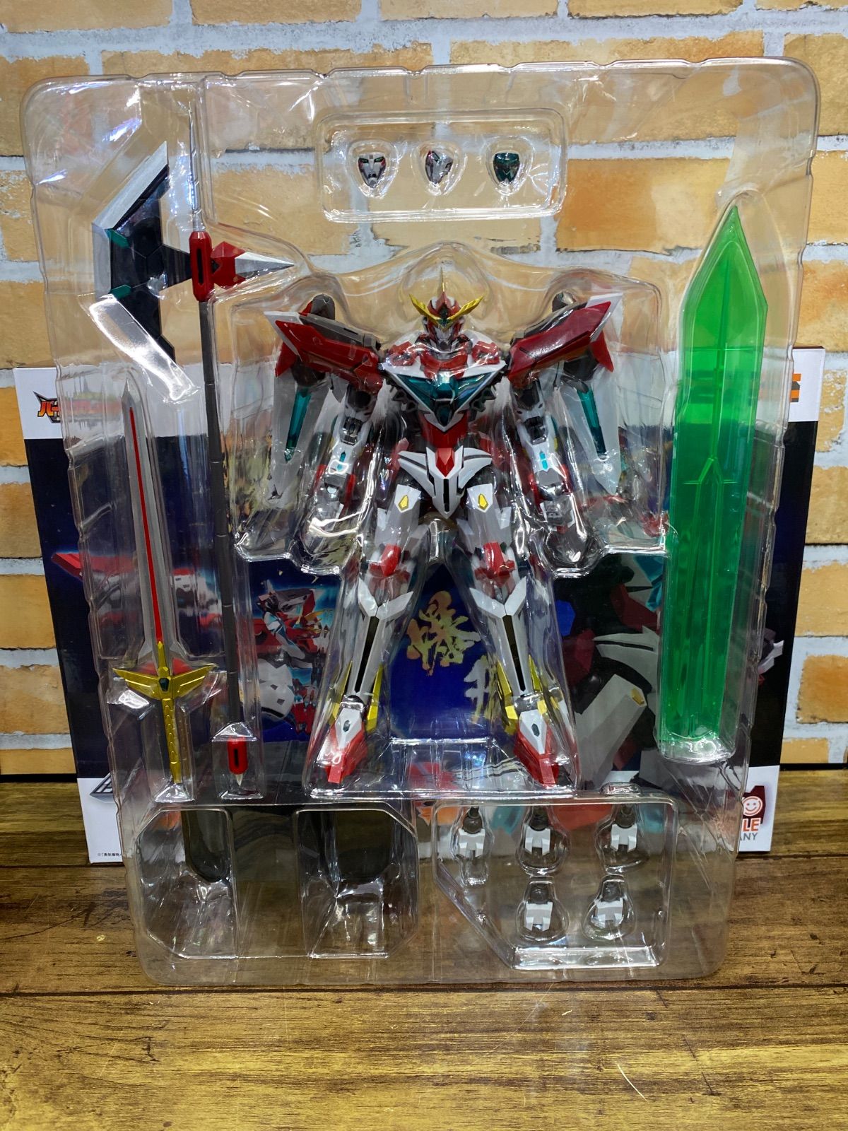 開封済み商品】THE合体 DXブレイバーン 「勇気爆発バーンブレイバーン 