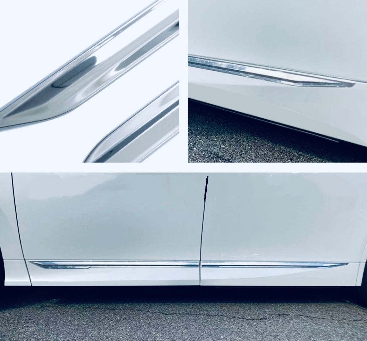 アルファード40系 サイドガーニッシュ