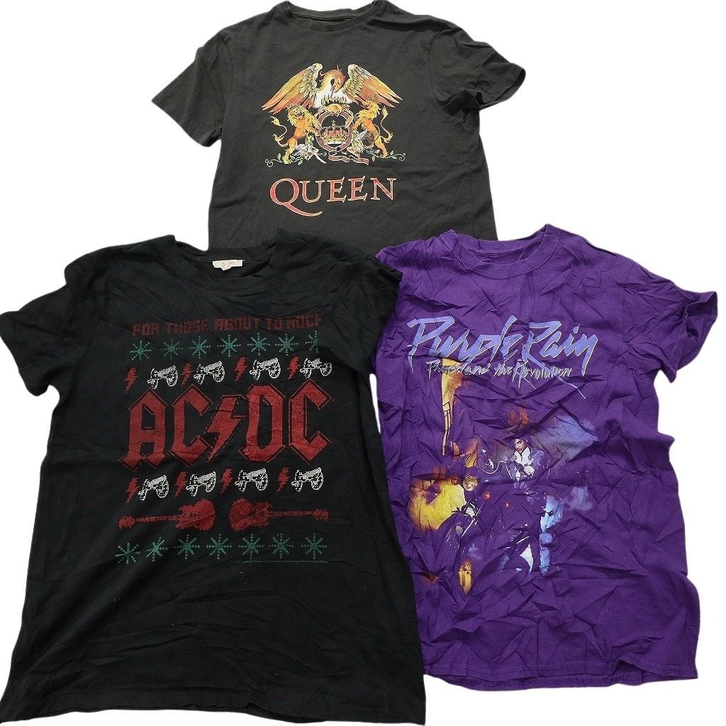 古着卸 音楽 バンド 半袖Tシャツ 15枚セット メンズ XS S AC DC ピンクフロイド ニルヴァーナ ローリングストーンズ 古着 NC3842 WWW_SUPERTOOLSSHOP_NL