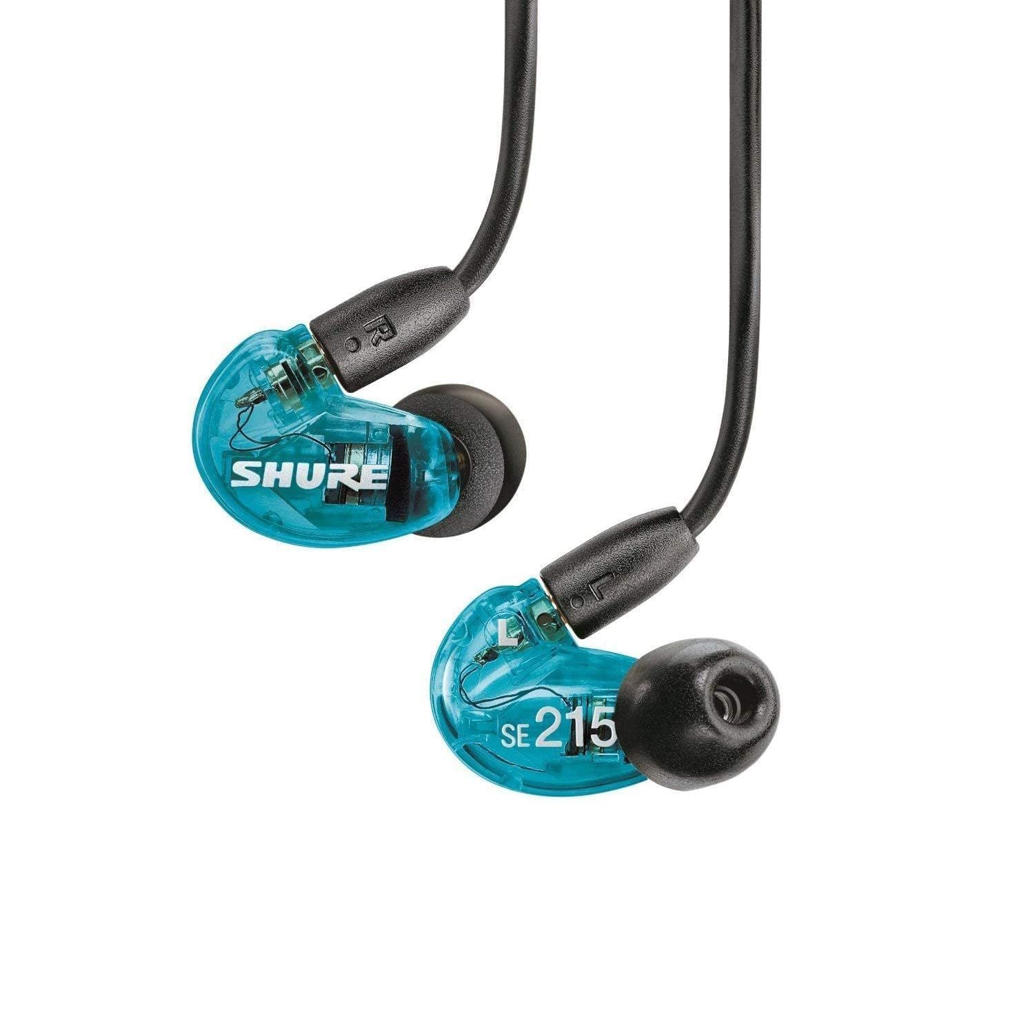 【特価セール】シュア イヤホン 有線 SE215SPE-A トランススルーセントブルー 高遮音性 ゲーム ゲーミング SHURE スペシャルエディション カナル型 ワイヤレス変換可(別売) MMCX リケーブル プロ