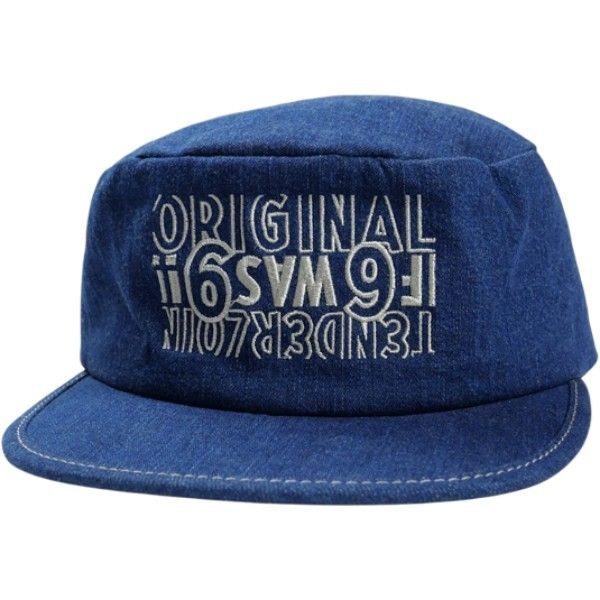 Size L TENDERLOIN テンダーロイン DENIM PAINTER CAP INDIGO ペインターキャップ インディゴ 品-非常に良い 20827511