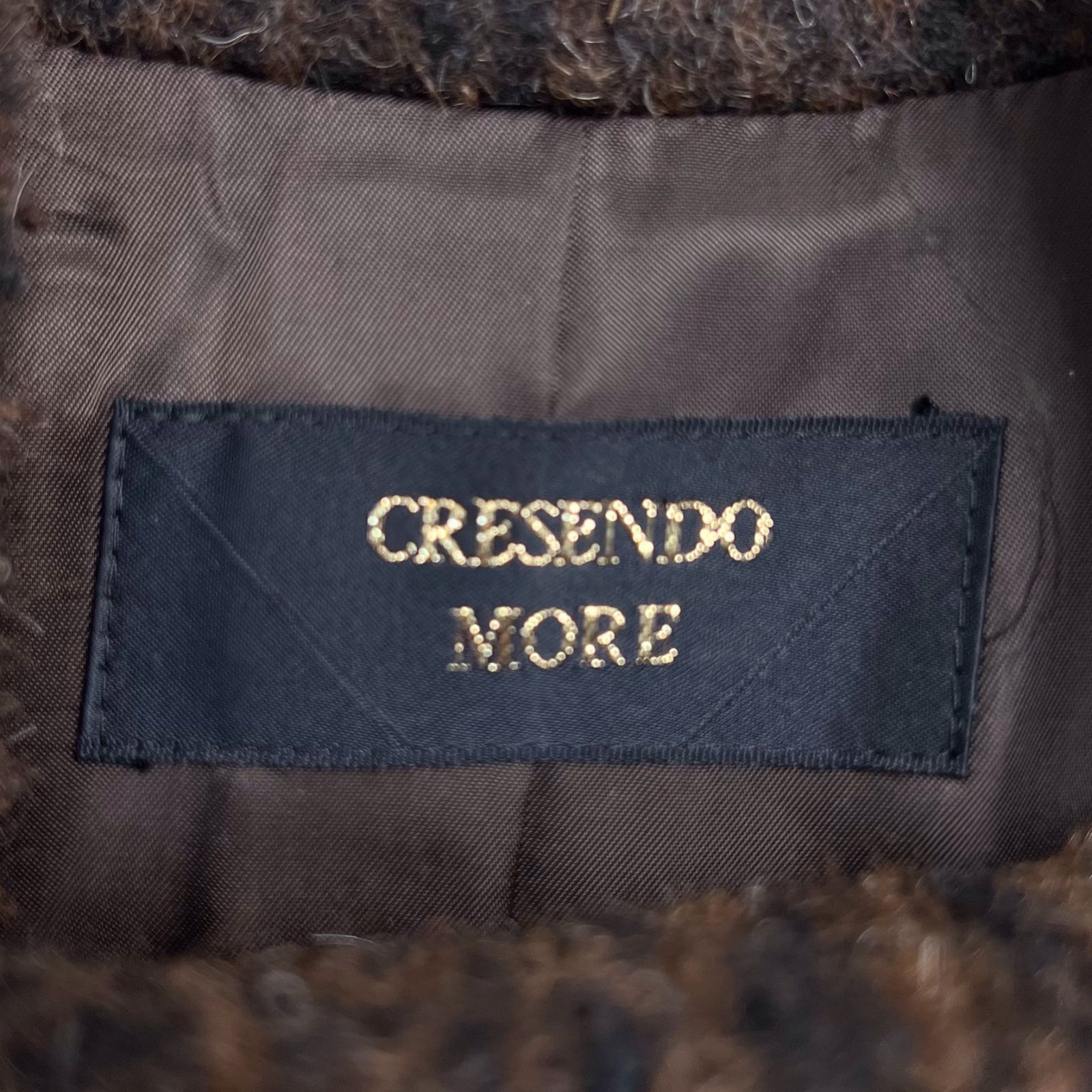 CRESENDO MORE レディースコート - ジャケット/アウター