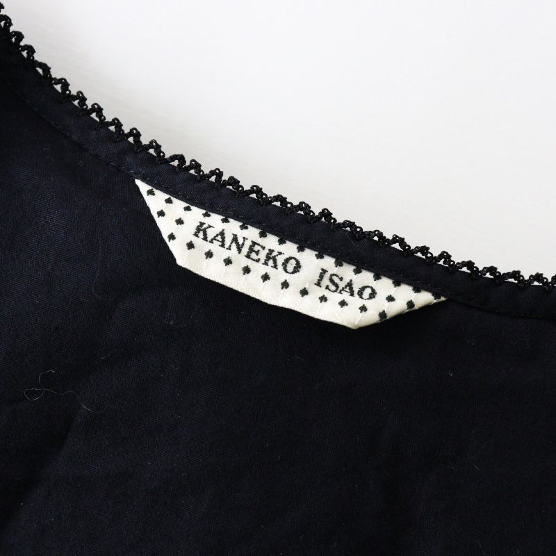 人気 アイテム カネコイサオ KANEKO ISAO コットン ピンタック