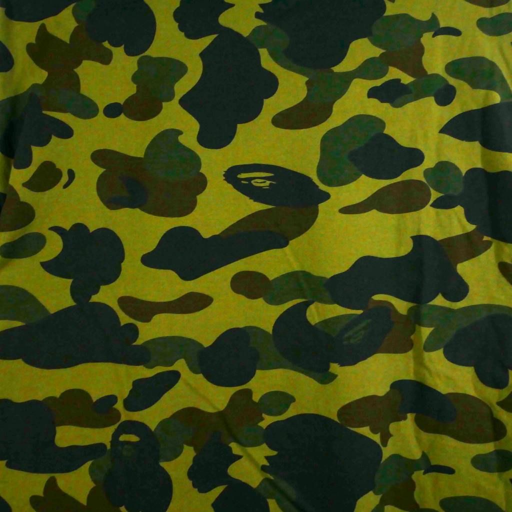 アベイジングエイプ カモフラパターン A BATHING APE アベイシングエイプ トートバッグ カモフラ 総柄