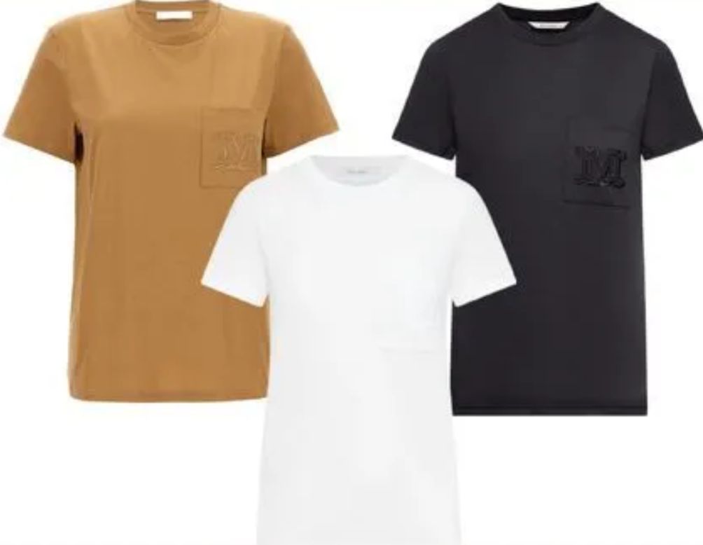 MAX MARA コットン ジャージー Tシャツ PAPAIA