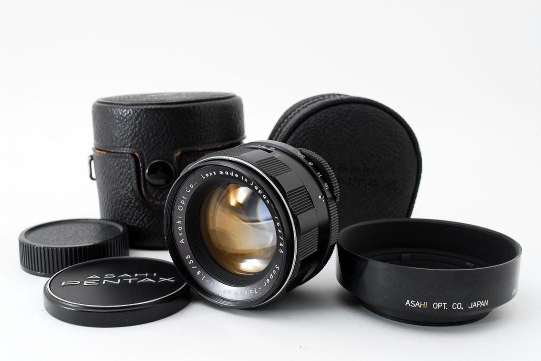 ☆前期型☆ Super Takumar 55mm F1.8 フード付 L305 www.lapasticheria.com