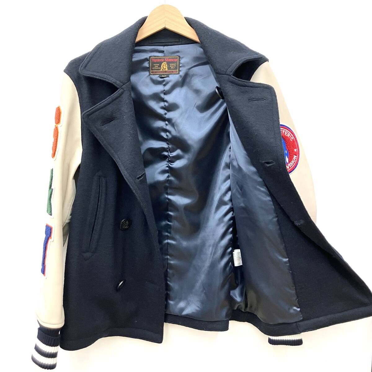 HYSTERIC GLAMOUR SOUND&VISION Pコート　スタジャン HYSTERIC GLAMOUR SOUND&VISION ピーコートスタジャン（HYSTERIC