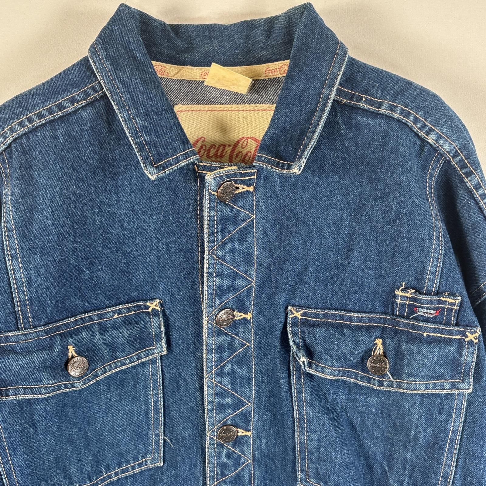 古着 90's/90年代 コカコーラ cocaーcola デニム デニムジャケット
