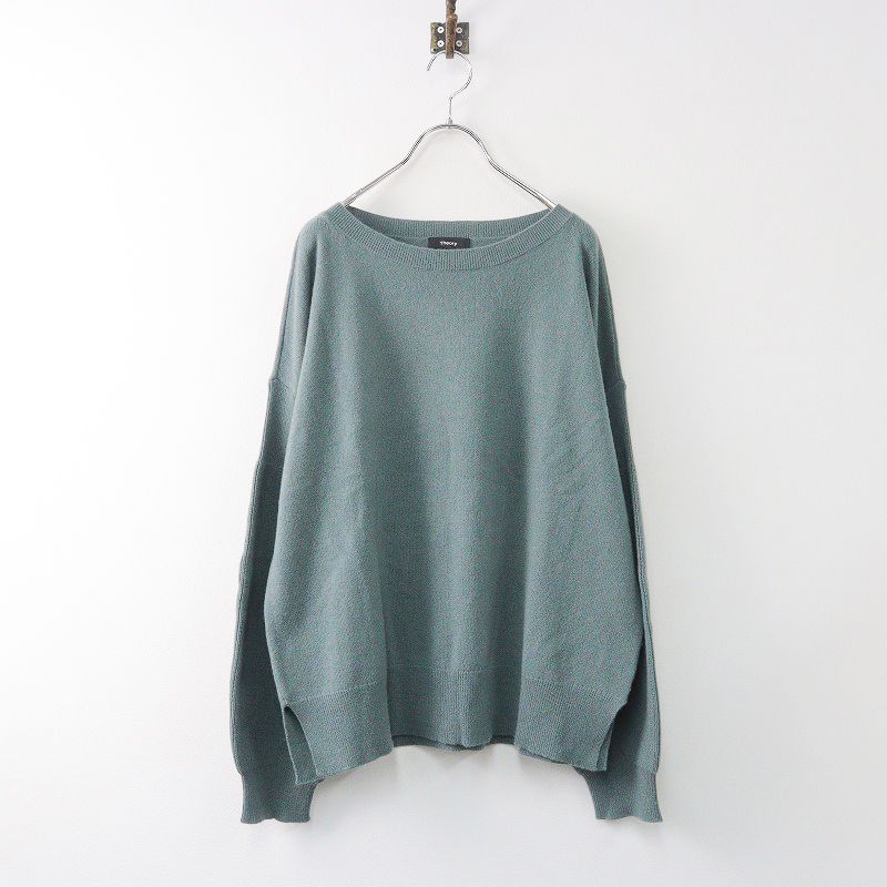 Theory - セオリー　カシミヤ　セーター　（M） Yahoo!オークション - セオリーtheoryカシミヤセーターグレーサイズS