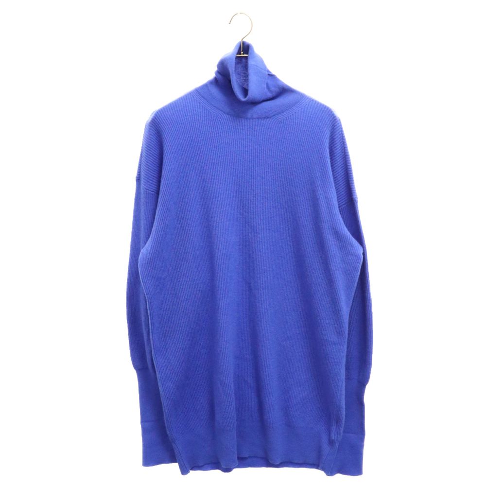 MAISON MARGIELA タートルネックニットワンピース エルボーパッチ MAISON MARGIELA タートルネックニットワンピース エルボーパッチ