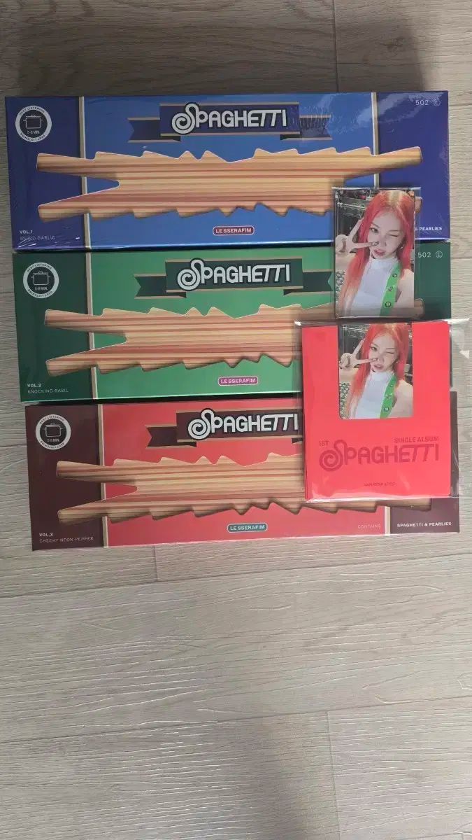 ルセラフィム スパゲッティセット LE SSERAFIM（ルセラフィム