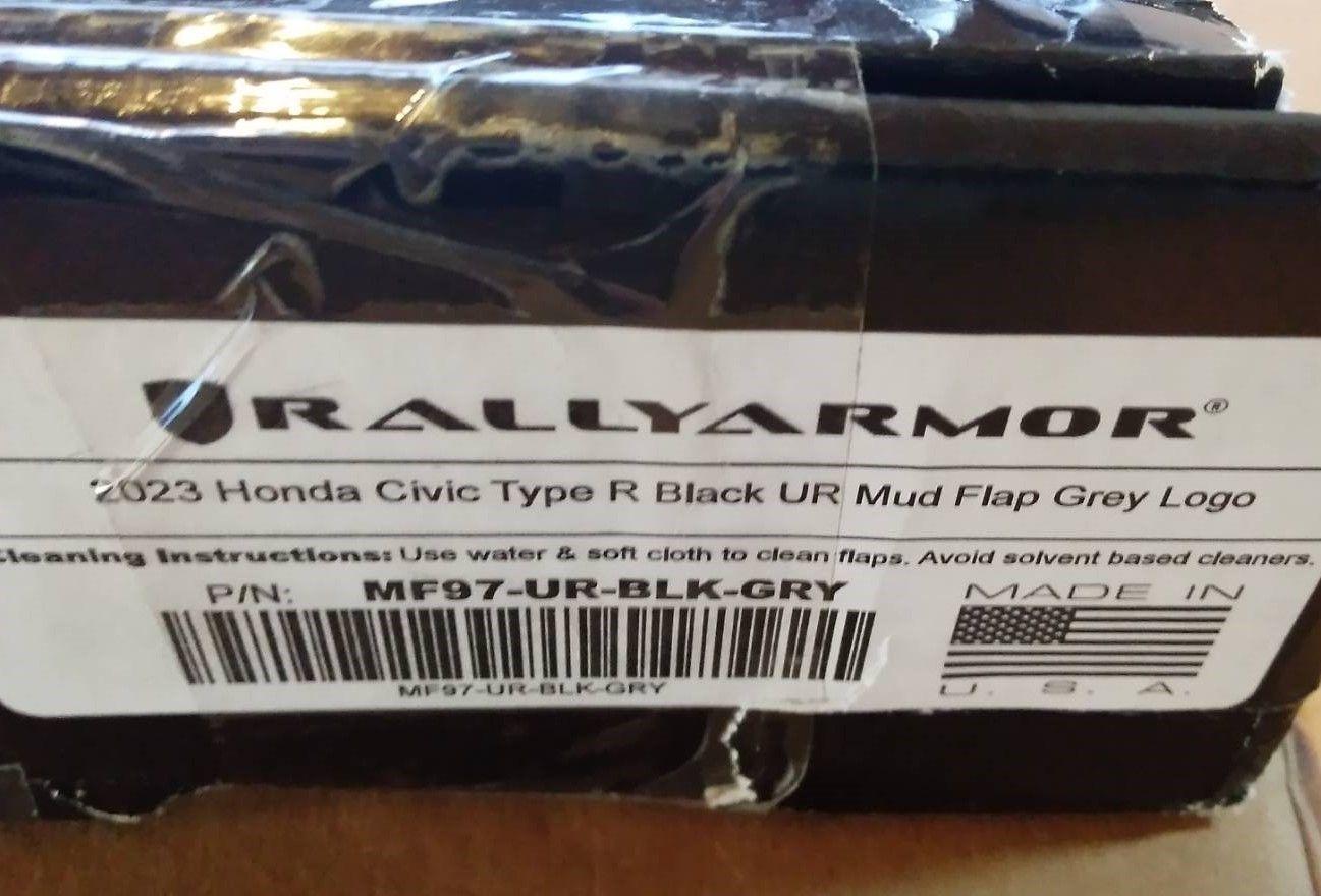Fl5 Rally Armor Rally Armor ホンダ シビック タイプR Type-R FL5 2023年~ ※箱ダメージ ラリーアーマー スプラッシュ ガード ...