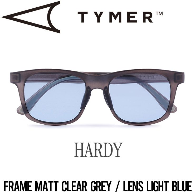 サングラス TYMER タイマー HARDY ハーディ Matt Clear Grey/Light Blue TY102-MCG-LBL 日本代理店正規品