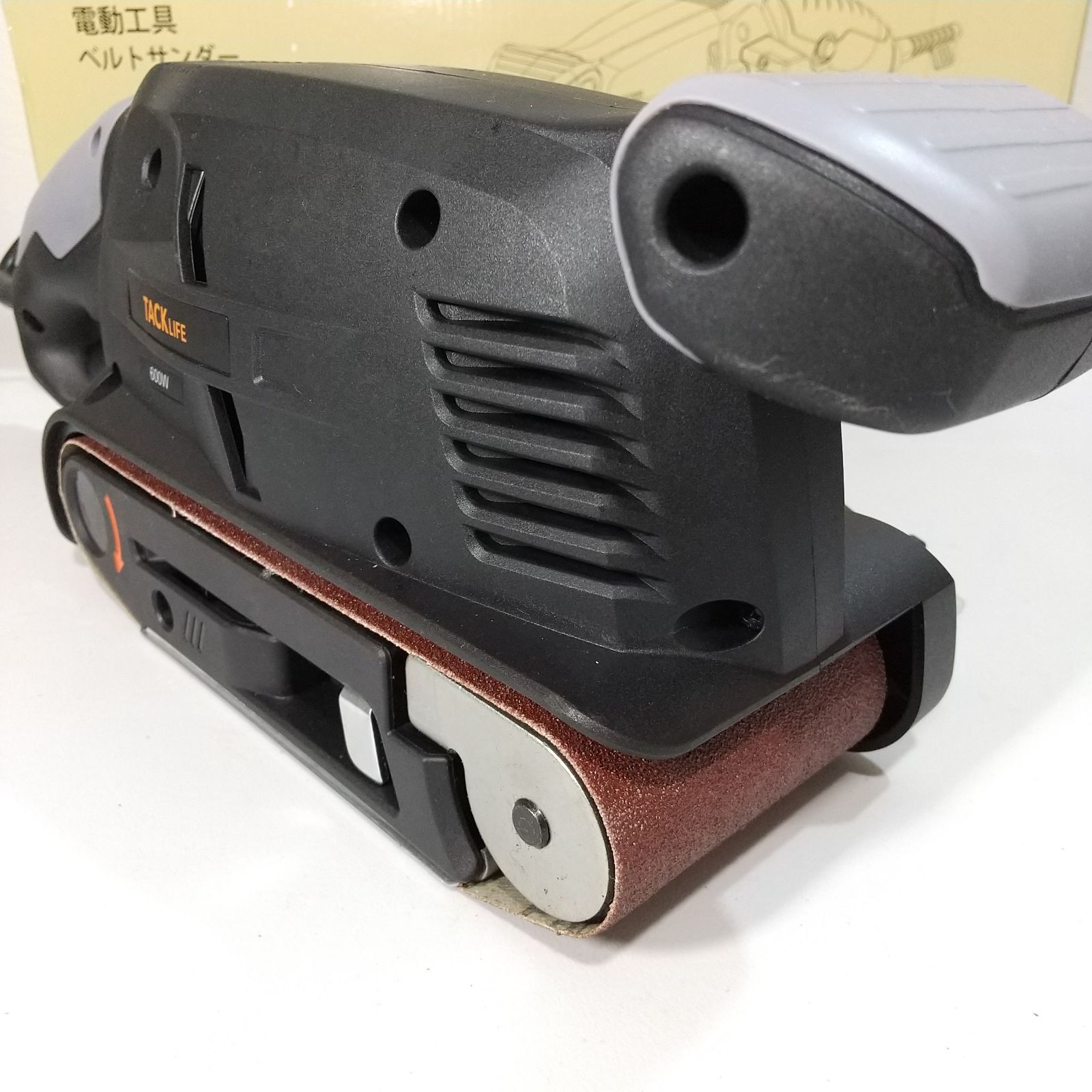べルトサンダー/6段階変速&高集塵機能/サンドプラットフォーム/ タックライフ ベルトサンダー 600W 6段階変速 集塵 - メルカリ
