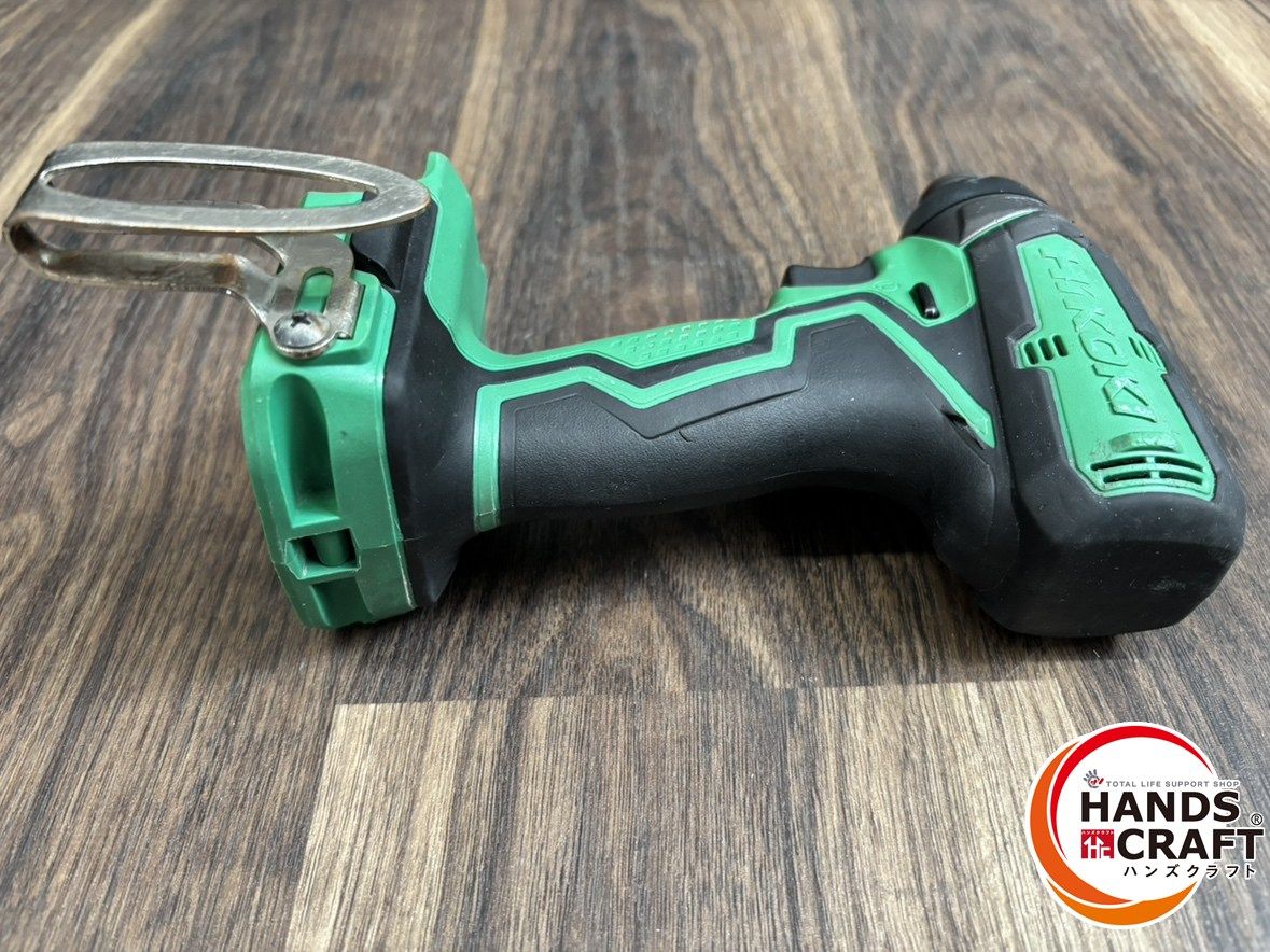 中古】HIKOKI 18V用 コードレスインパクトドライバー WH18DB 本体のみ