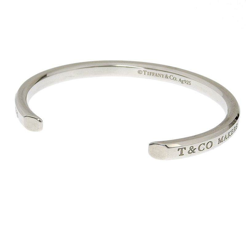 TIFFANY & CO. SV 1837メイカーズ IDブレスレットシルバー