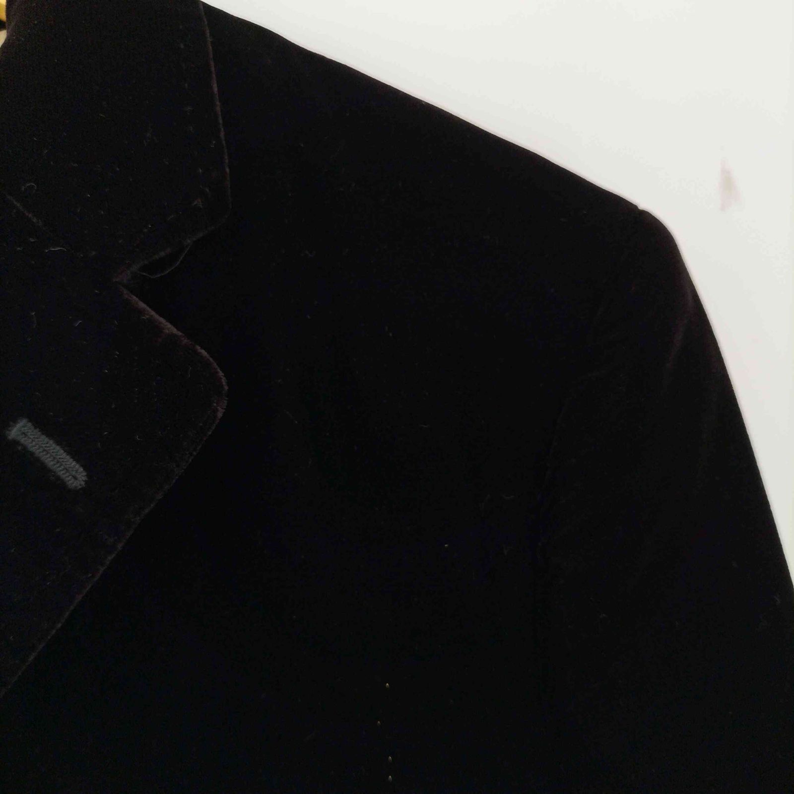 バーバリーブラックレーベル BURBERRY BLACK LABEL ベロア チェスター
