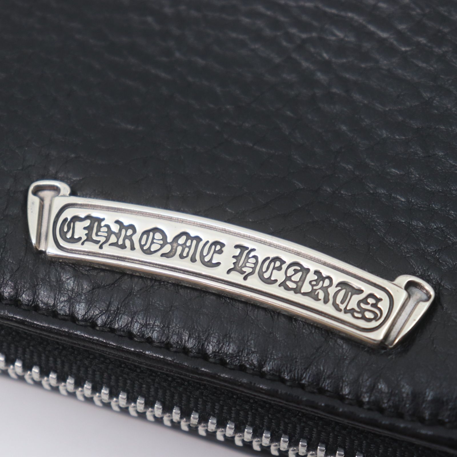 CHROME HEARTS クロムハーツ(原本無) 二つ折り財布 SQ BTN CHROME HEARTS クロムハーツ(原本無) 二つ折り財布 SQ BTN