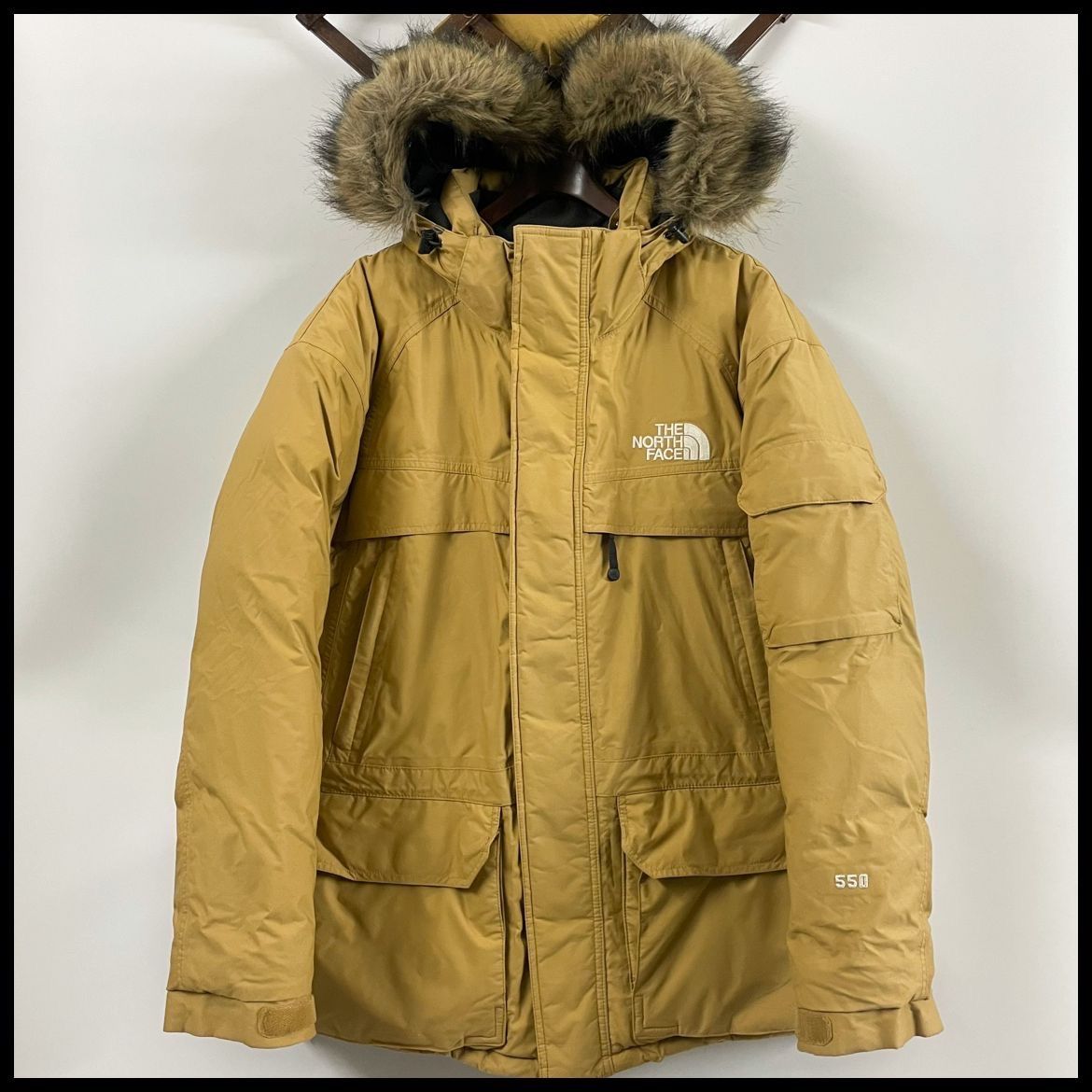 THE NORTH FACE ノースフェイス マクマードパーカ ダウン キャメル