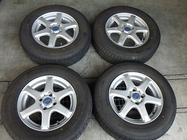 231-732 FEID アルミホイール＆ラジアルタイヤ 185 70R14 ４本セット