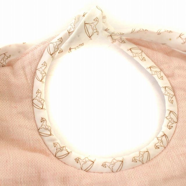 エルメス HERMES スタイ よだれかけ ベビーグッズ マタニティ 馬刺繍