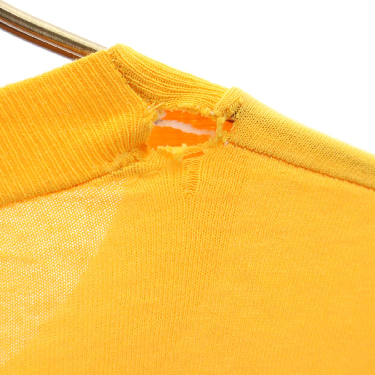 SOFFE ソフィー 90s USA製 オールド 半袖 Tシャツ XL イエロー