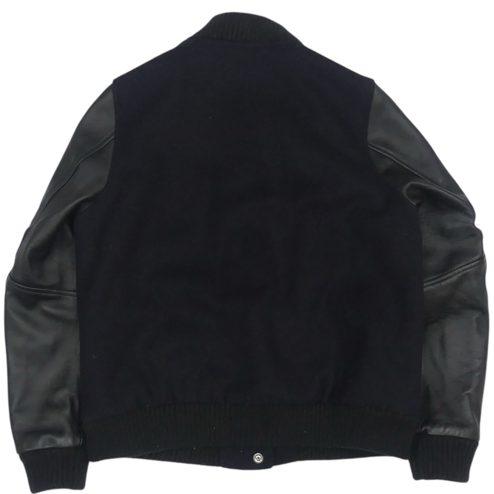 FREAK'S STORE スタジャン ウール レザー ブラック FREAK'S STORE フリークスストア スタジャン M 古着 レザー