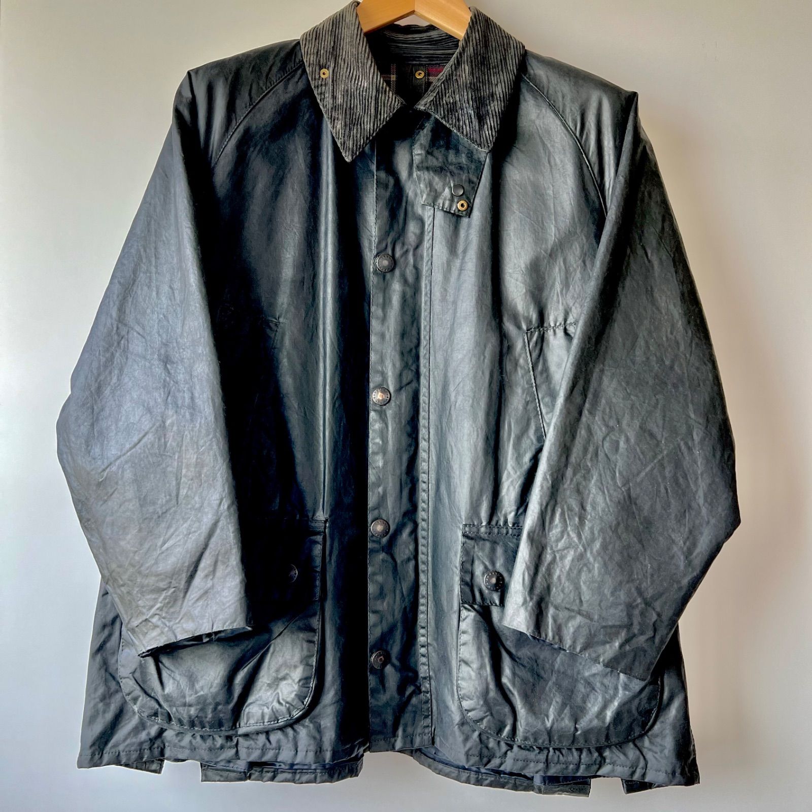 90's Barbour bedale navy C40 バブアー ビデイル 40 ネイビー