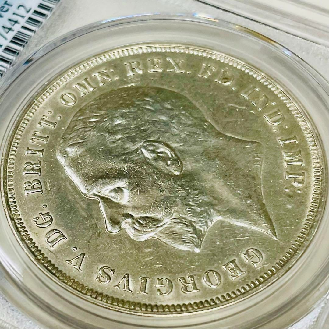 1935 英国ジョージ5世 戴冠記念 1クラウン銀貨 UNC DETAILS B - メルカリ