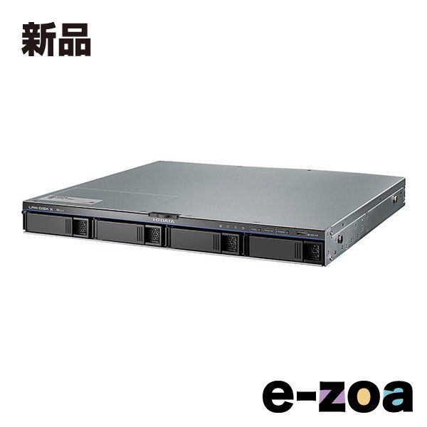 I・ODATA  アイ・オー・データ機器 10GbEu0026マルチギガビット Linux 法人向け 4ドライブ 1UラックマウントNAS 8TB HDL4XA8UB (2556146)