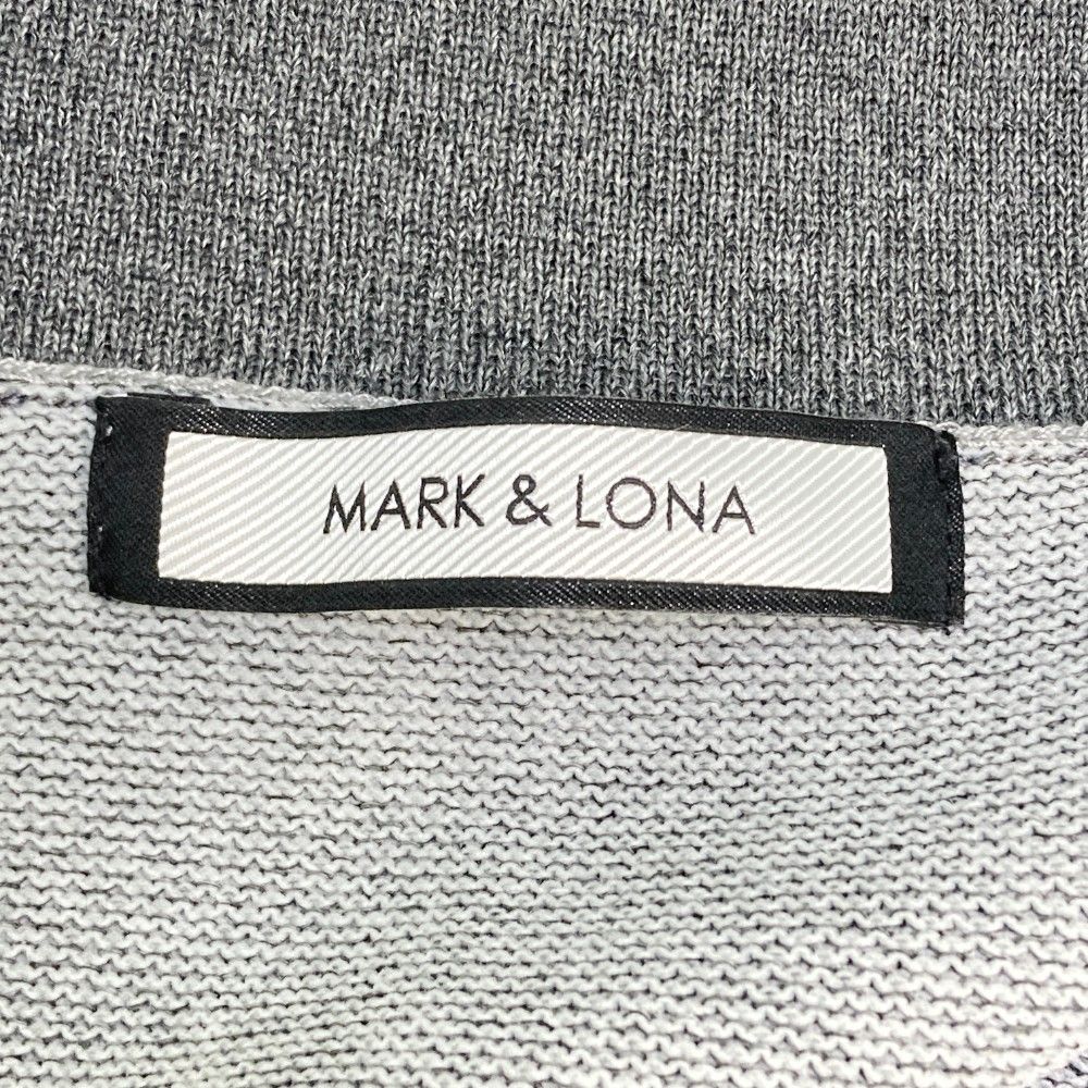 サイズ：46 MARK&LONA マークアンドロナ ニットカーディガン スカル